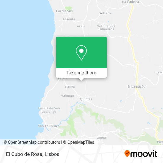 El Cubo de Rosa map