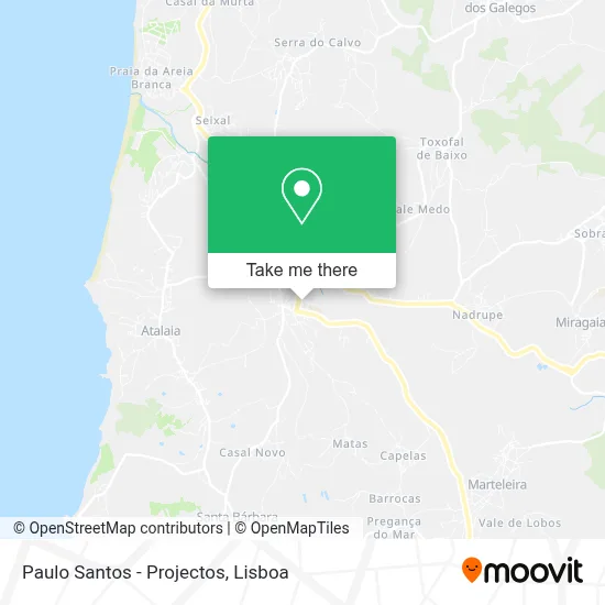 Paulo Santos - Projectos map