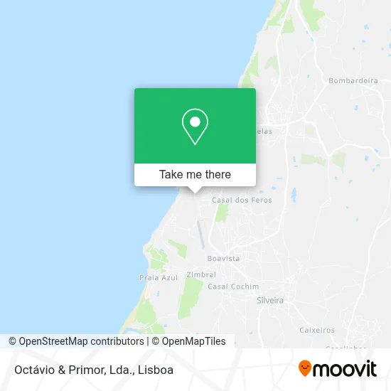 Octávio & Primor, Lda. map