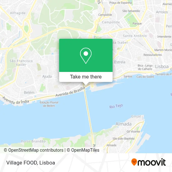 Village FOOD map