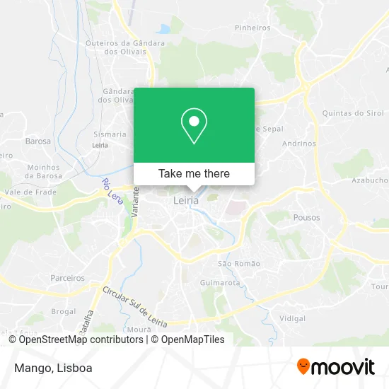 Mango mapa