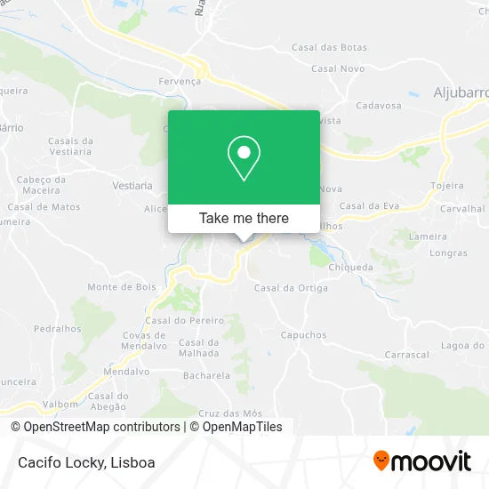 Cacifo Locky map