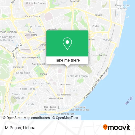 M.Peças map