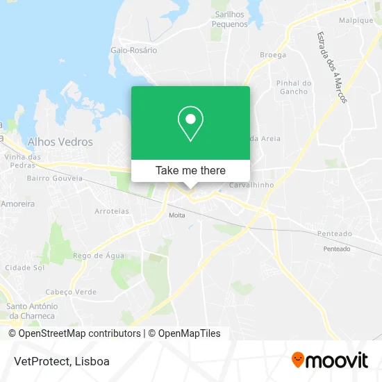 VetProtect mapa