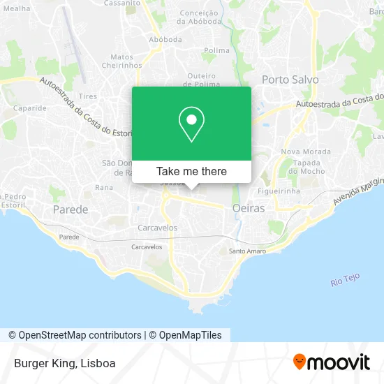 Burger King map