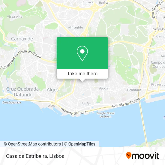 Casa da Estribeira map