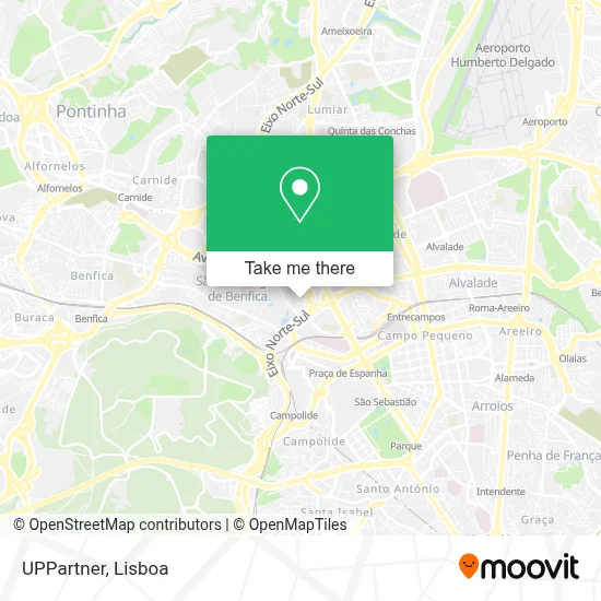 UPPartner mapa