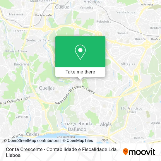 Conta Crescente - Contabilidade e Fiscalidade Lda map