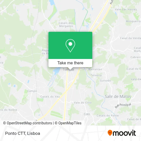 Ponto CTT map