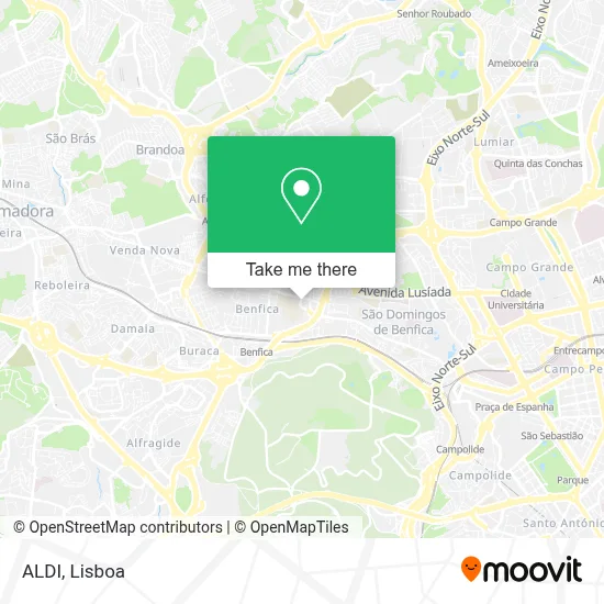 ALDI map