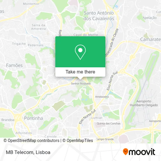 MB Telecom map