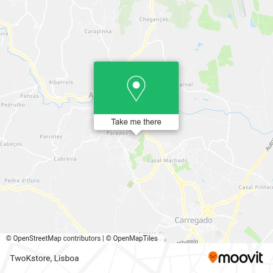 TwoKstore map