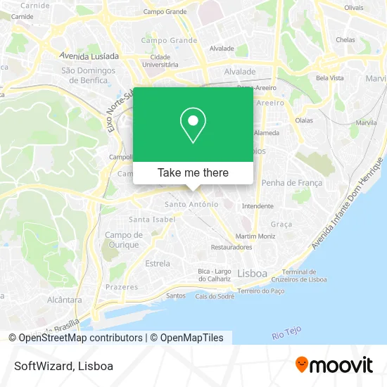 SoftWizard map