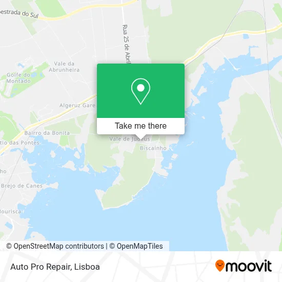 Auto Pro Repair map