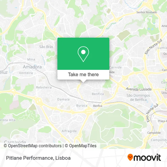 Pitlane Performance map