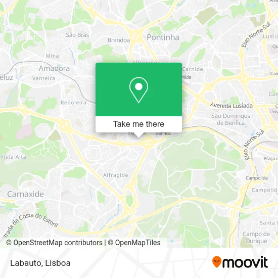 Labauto map