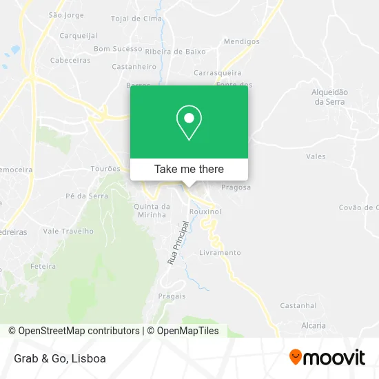 Grab & Go map