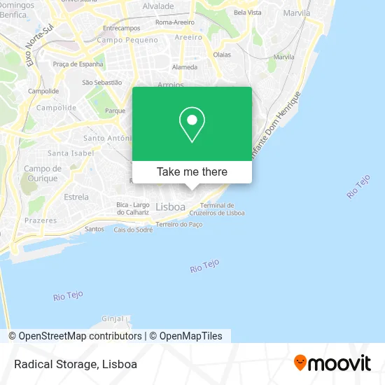 Radical Storage map