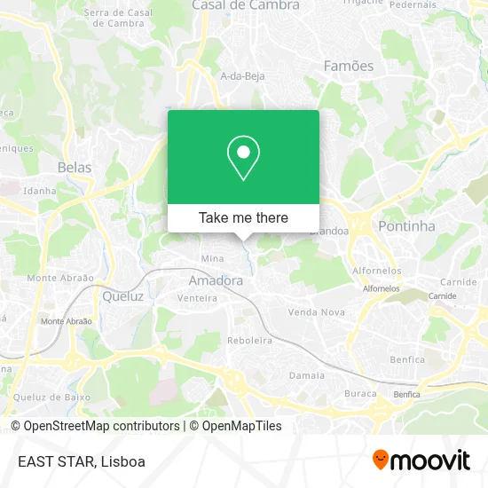 EAST STAR map