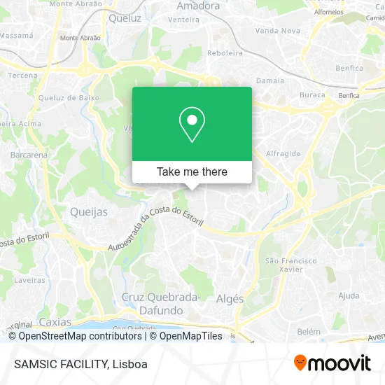 SAMSIC FACILITY map