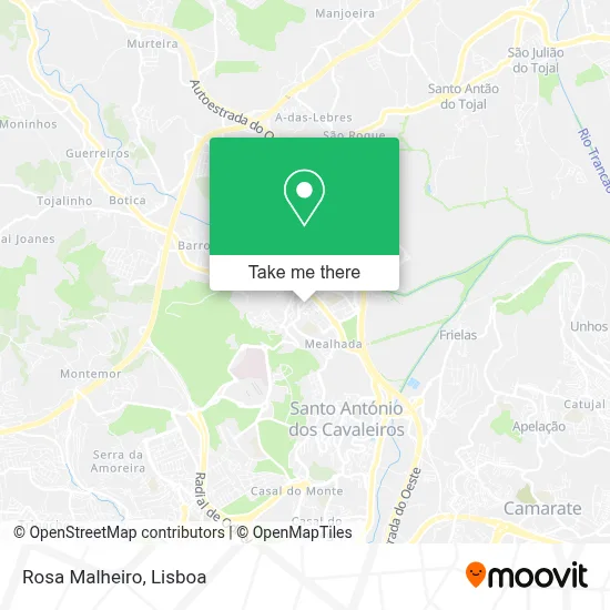 Rosa Malheiro map