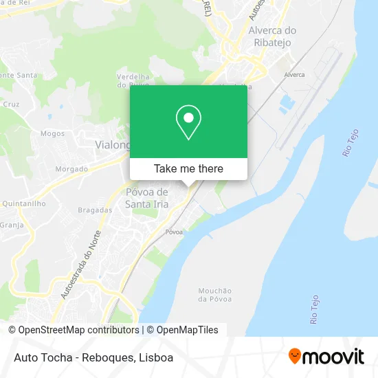 Auto Tocha - Reboques map