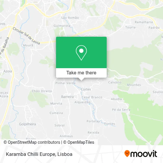 Karamba Chilli Europe map