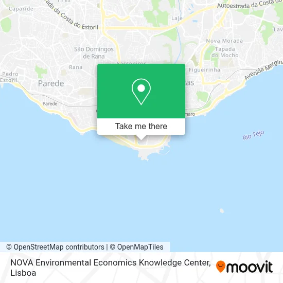 NOVA Environmental Economics Knowledge Center map