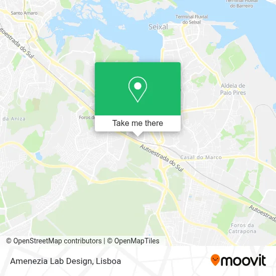 Amenezia Lab Design map