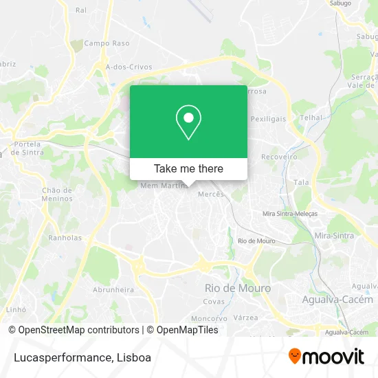 Lucasperformance map