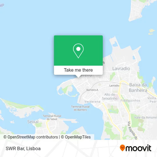 SWR Bar map