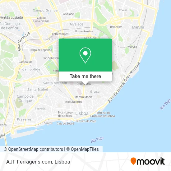 AJF-Ferragens.com map