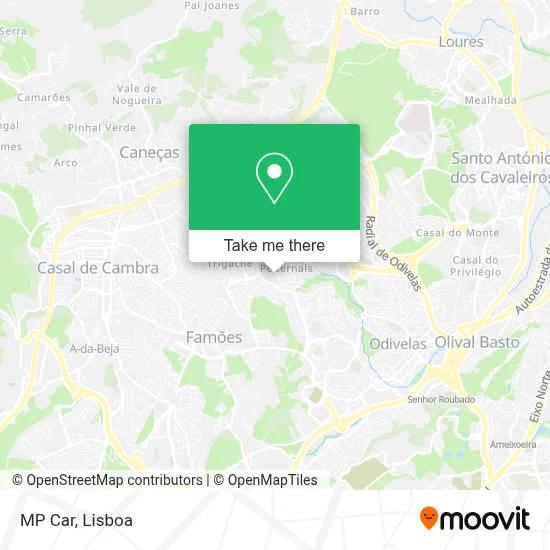 MP Car map