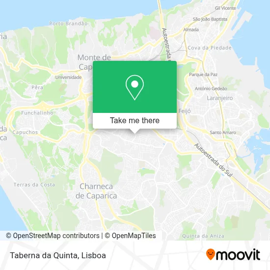 Taberna da Quinta map