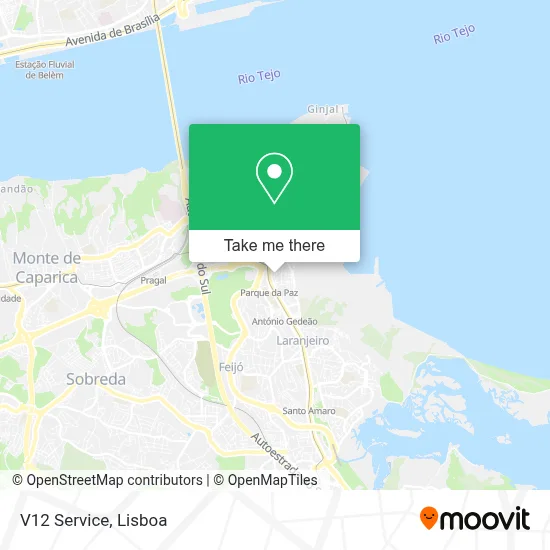 V12 Service map