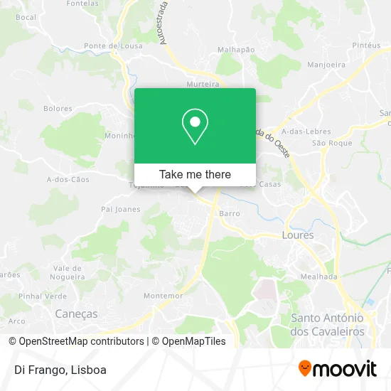 Di Frango map