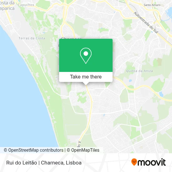 Rui do Leitão | Charneca map