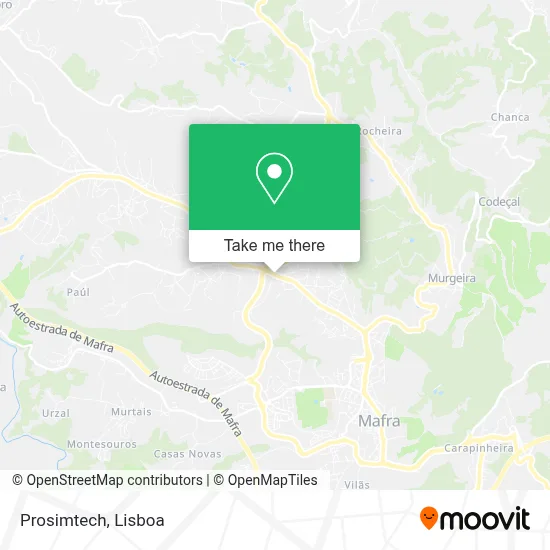Prosimtech mapa