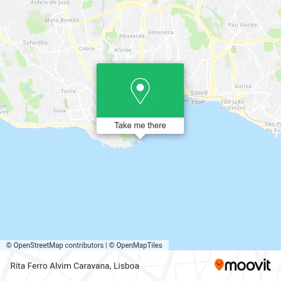 Rita Ferro Alvim Caravana map