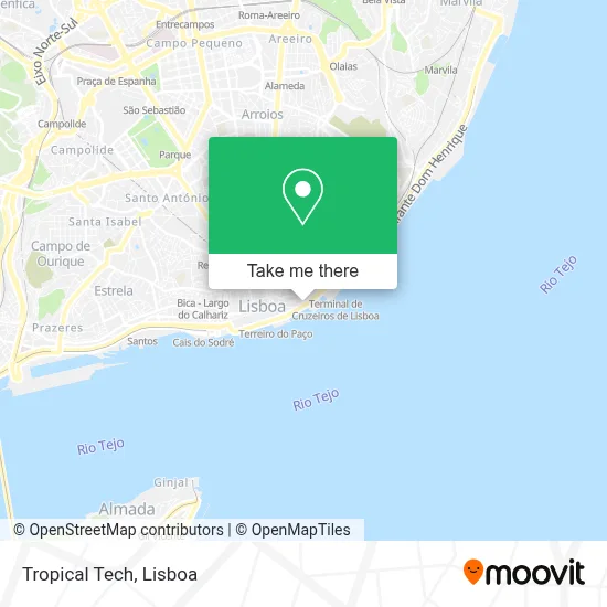 Tropical Tech map