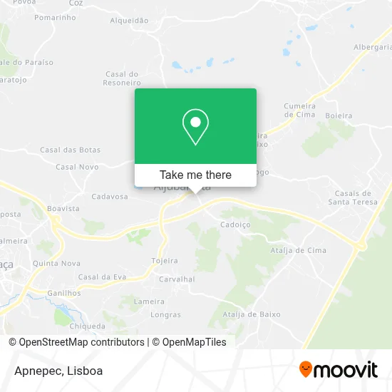 Apnepec map