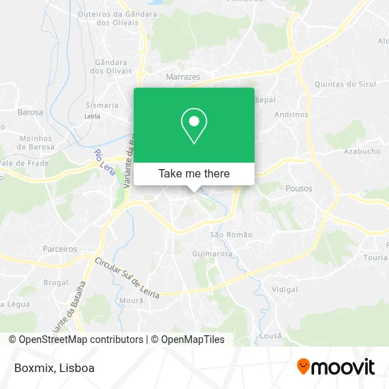 Boxmix map