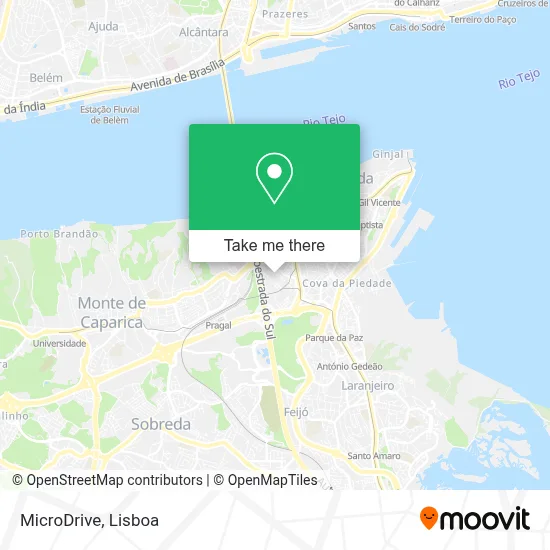 MicroDrive map