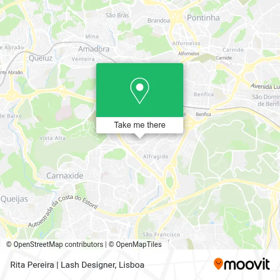Rita Pereira | Lash Designer map