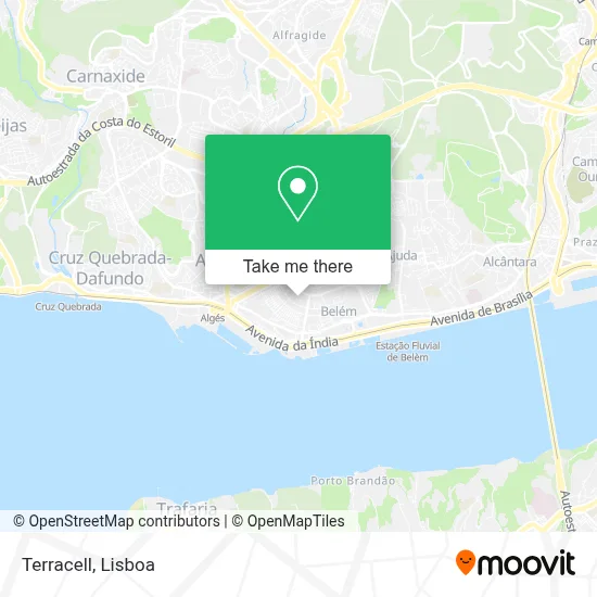 Terracell map