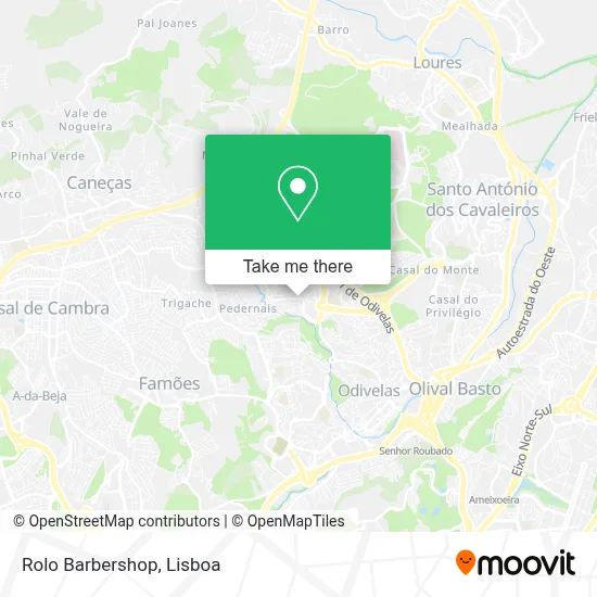 Rolo Barbershop map