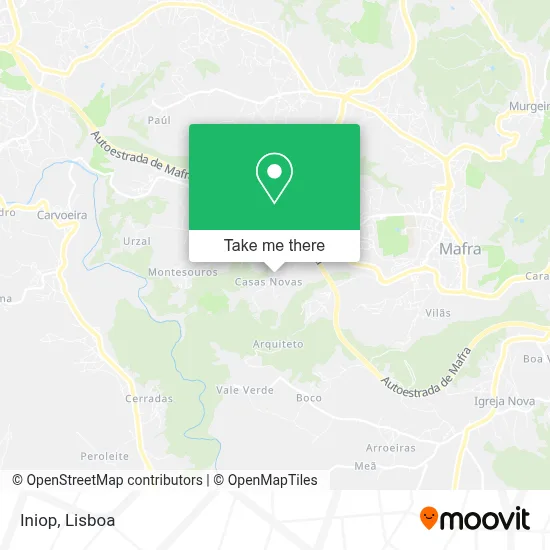 Iniop map