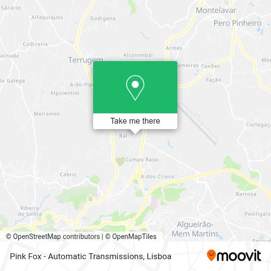 Pink Fox - Automatic Transmissions map