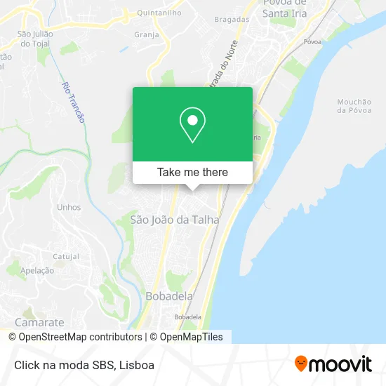 Click na moda SBS map