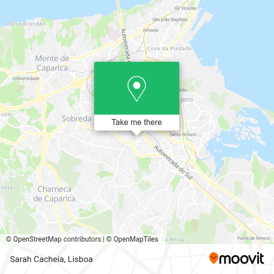 Sarah Cacheia map